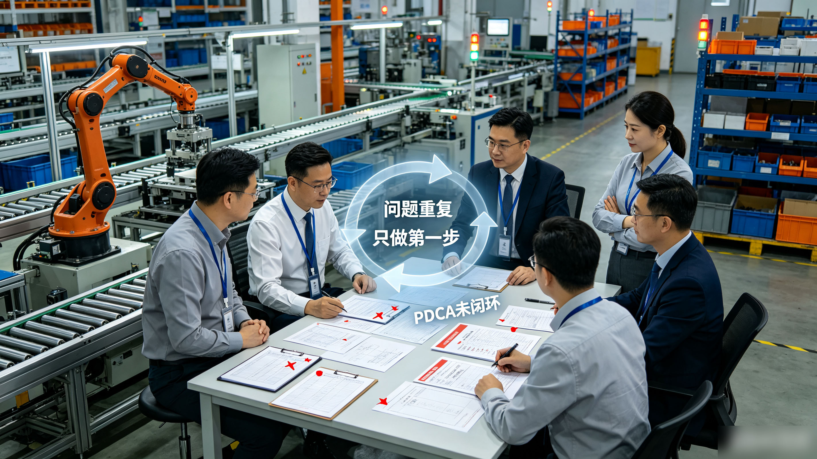 工厂的问题改了又犯？因为你只做了PDCA的第一步！