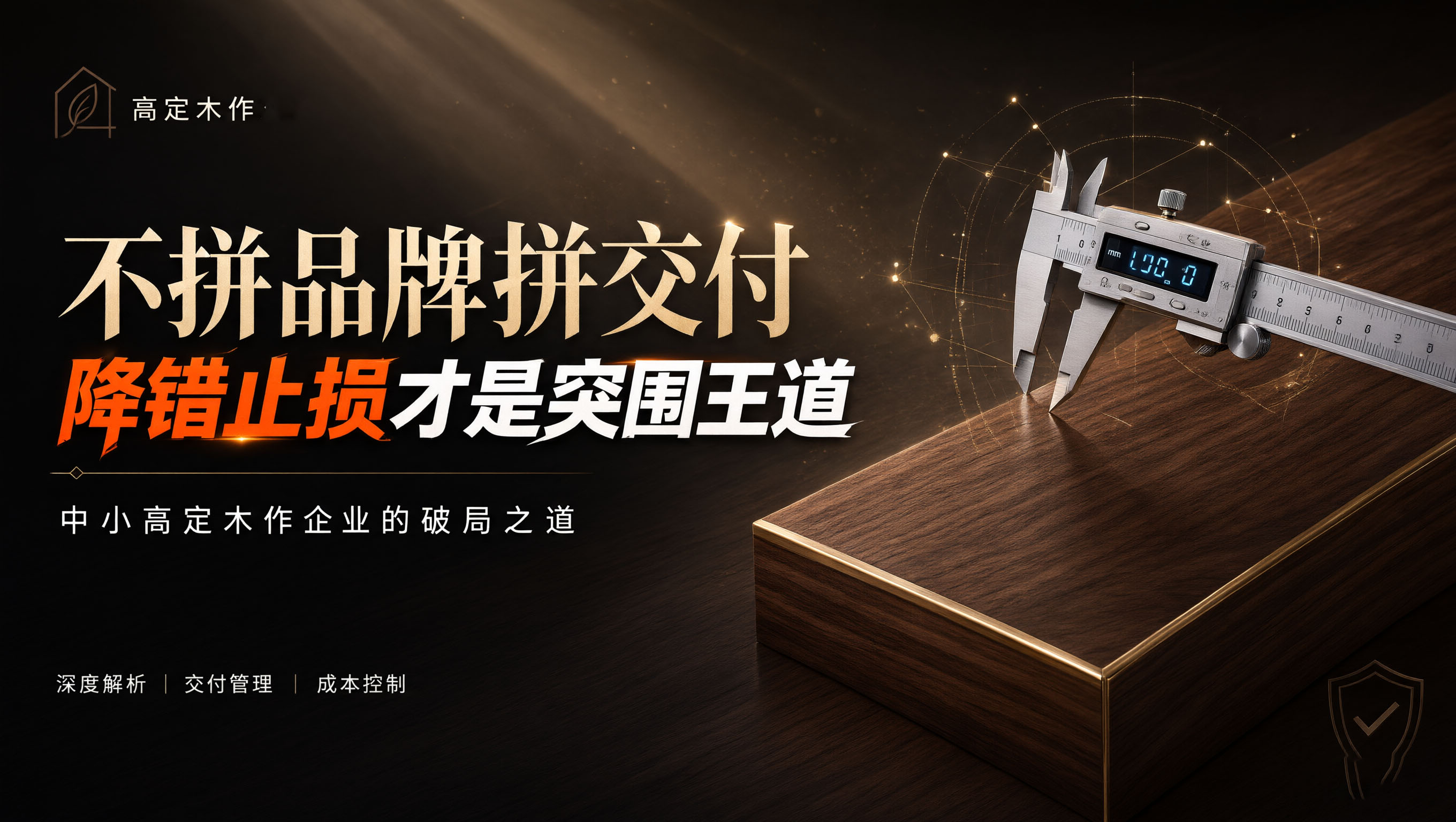 中小高定木作老板必看：不拼品牌拼交付，降错止损才是突围王道