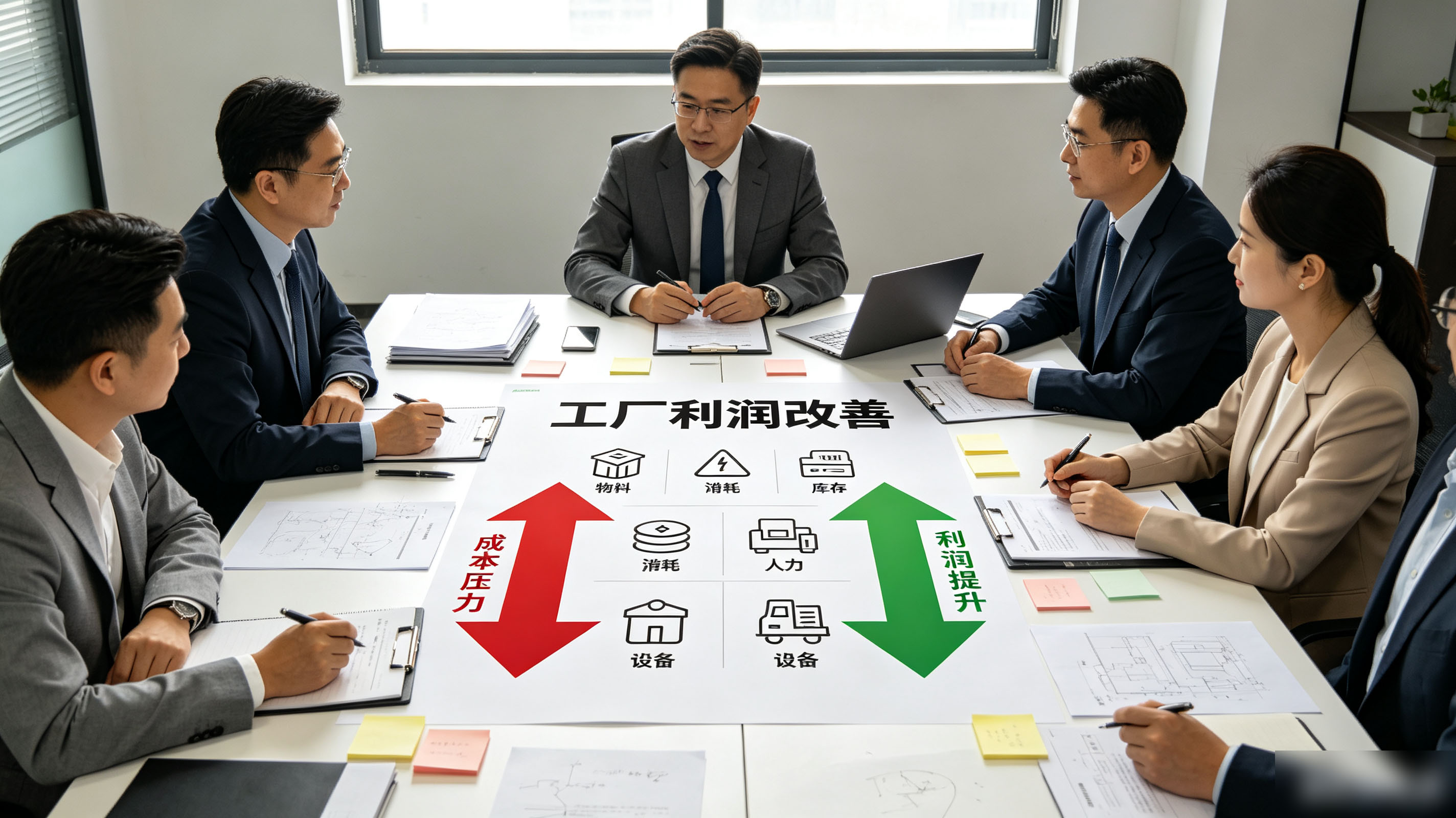 生产成本居高不下？5个降本方向让工厂利润翻倍